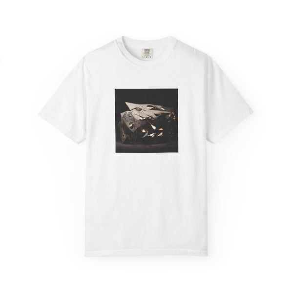 Sculpted Velocity – Brutalist Abstract Car Graphic T-Shirt