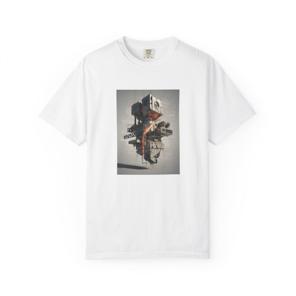 Astronaut Floating — Garment-Dyed Graphic T-Shirt