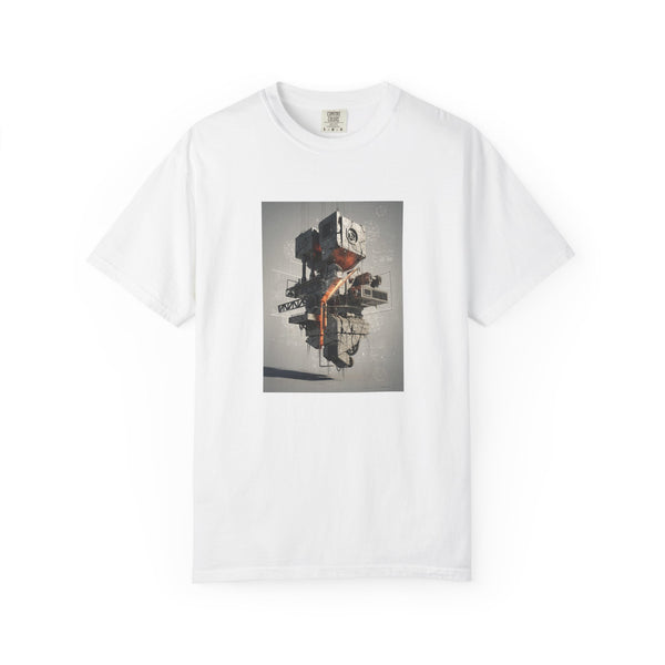 Astronaut Floating — Garment-Dyed Graphic T-Shirt