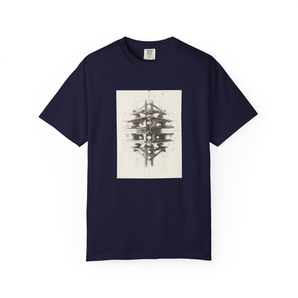Inkform No.1 — Garment-Dyed Graphic T-Shirt