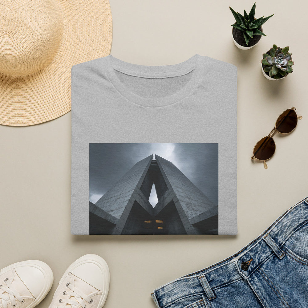 Gothic Cathedral T Shirt | Dark Architecture Graphic Tee | Moody Urban Art