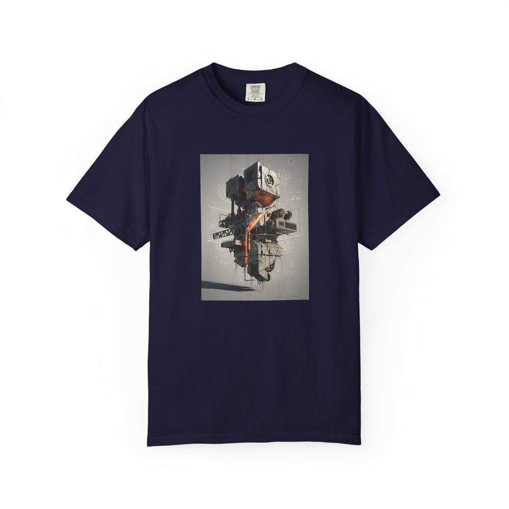 Astronaut Floating — Garment-Dyed Graphic T-Shirt