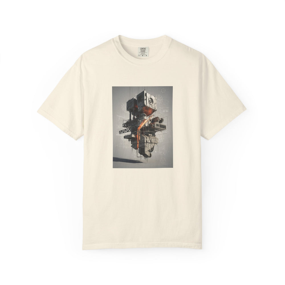Astronaut Floating — Garment-Dyed Graphic T-Shirt
