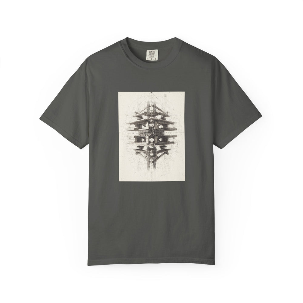 Inkform No.1 — Garment-Dyed Graphic T-Shirt