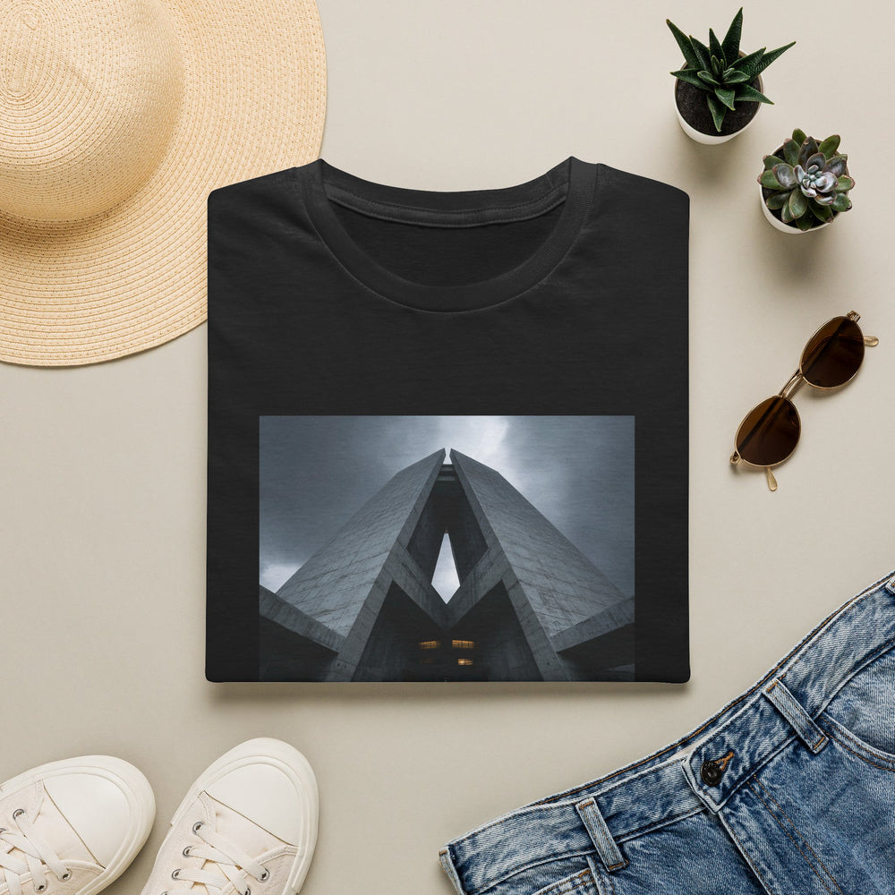 Gothic Cathedral T Shirt | Dark Architecture Graphic Tee | Moody Urban Art