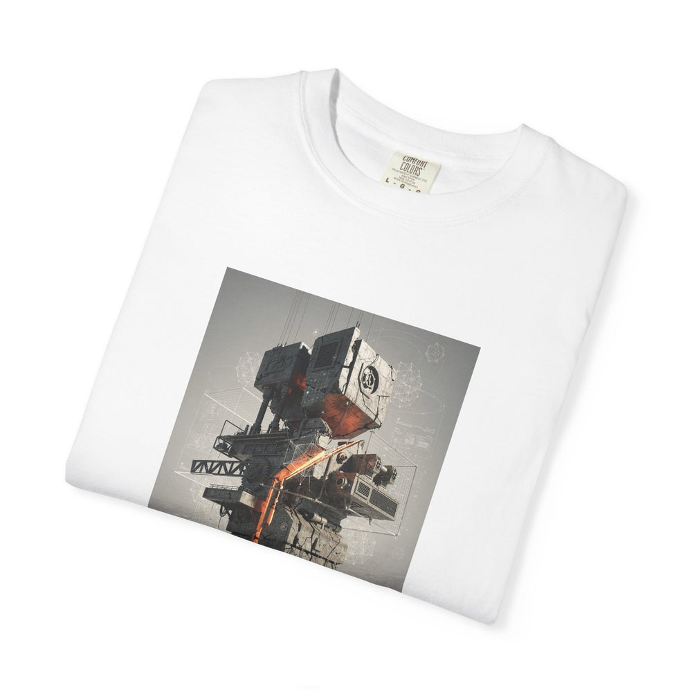 Astronaut Floating — Garment-Dyed Graphic T-Shirt