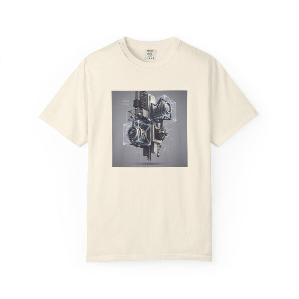 Mechanica No.1 — Garment-Dyed Graphic T-Shirt