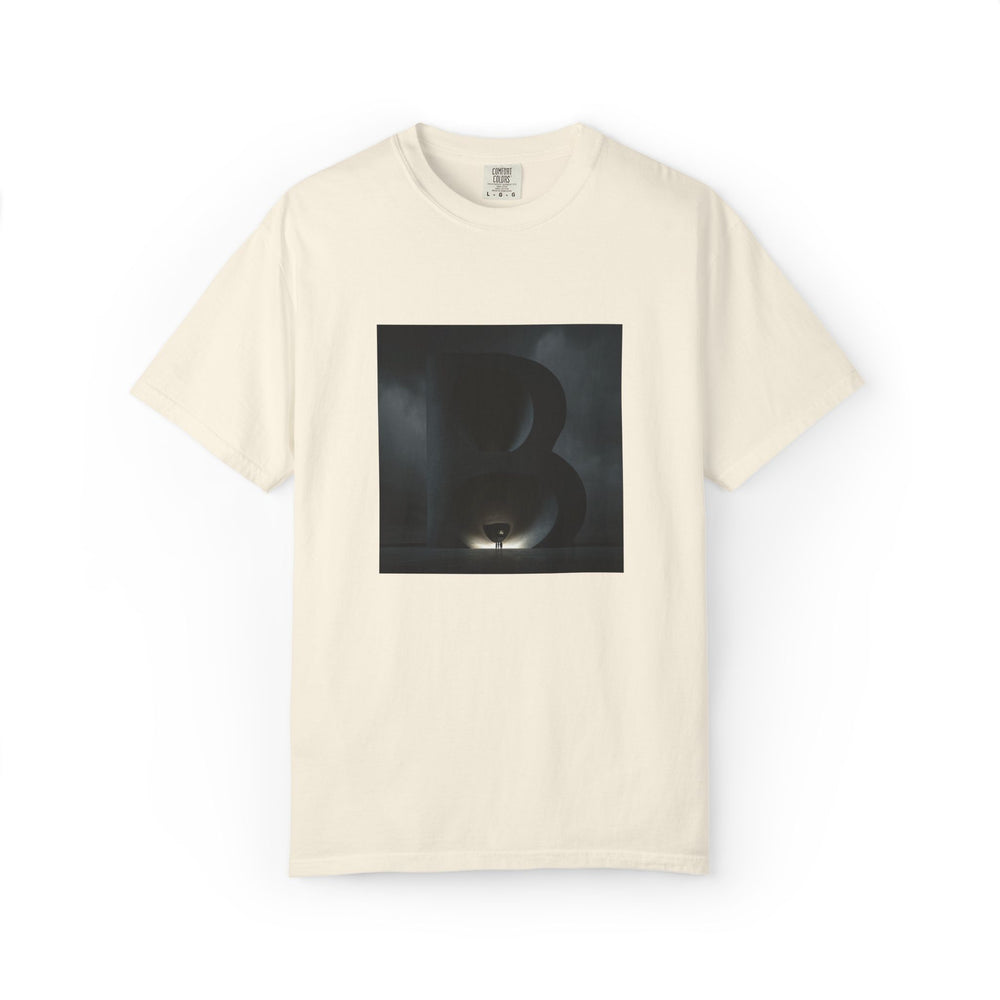 B Logo Minimalist Graphic T-Shirt
