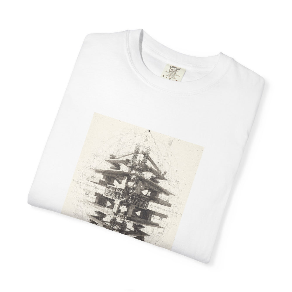 Inkform No.1 — Garment-Dyed Graphic T-Shirt