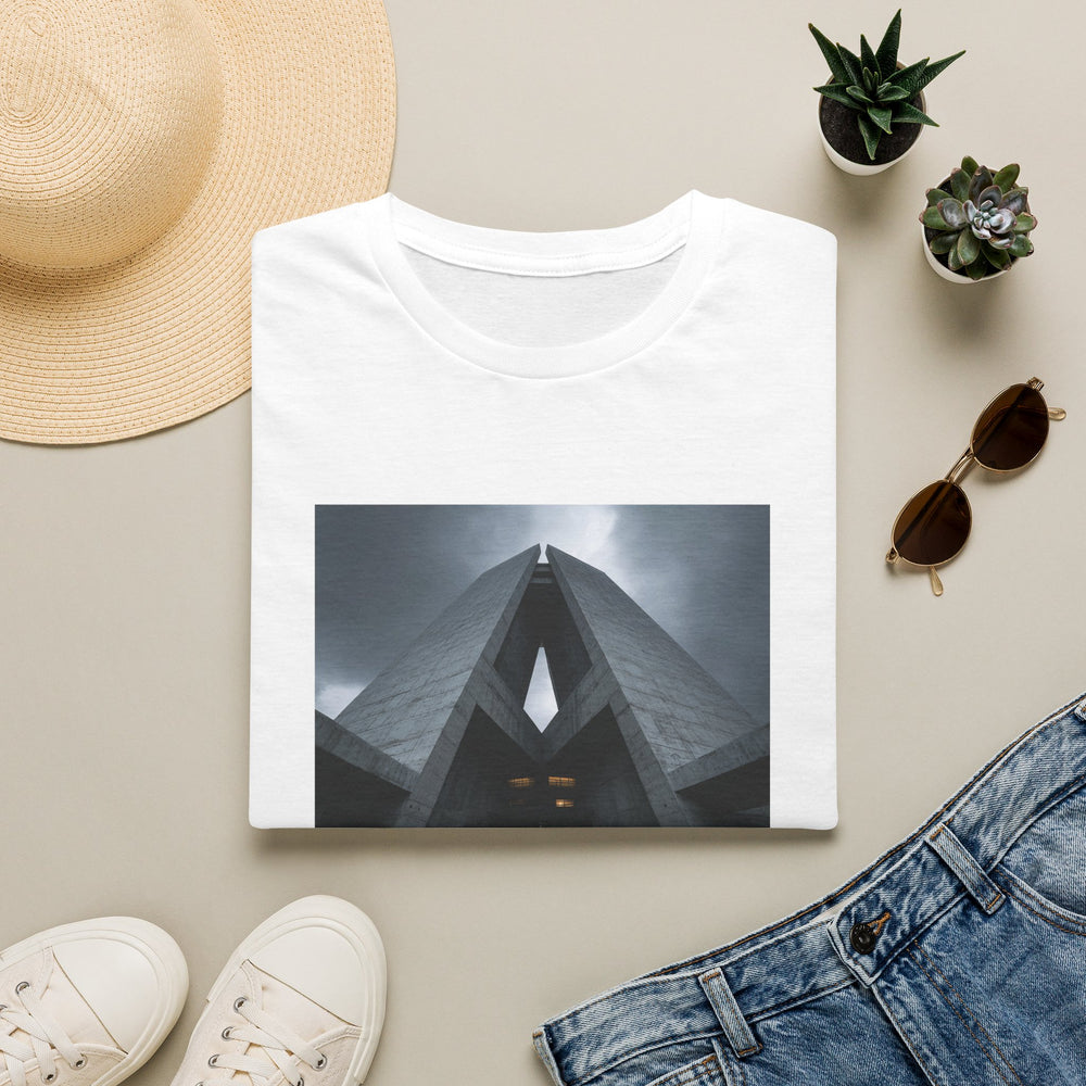 Gothic Cathedral T Shirt | Dark Architecture Graphic Tee | Moody Urban Art