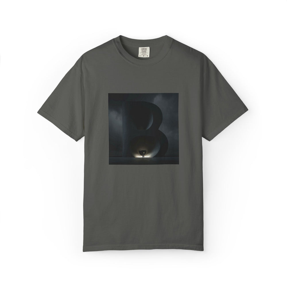 B Logo Minimalist Graphic T-Shirt