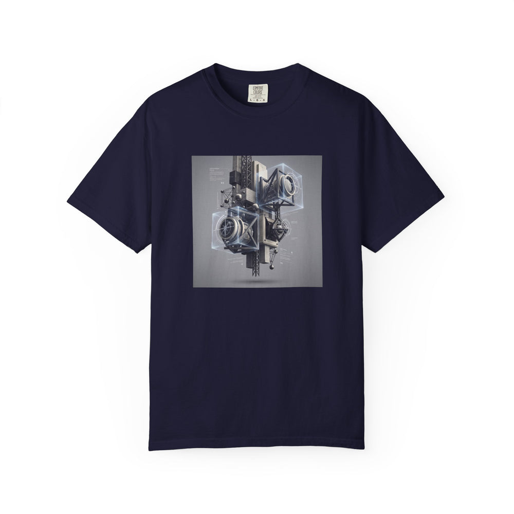 Mechanica No.1 — Garment-Dyed Graphic T-Shirt