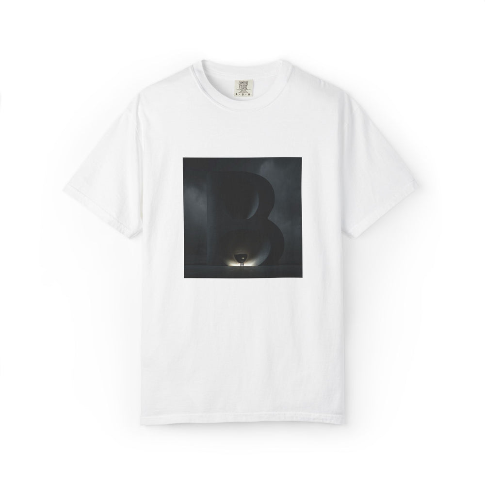 B Logo Minimalist Graphic T-Shirt
