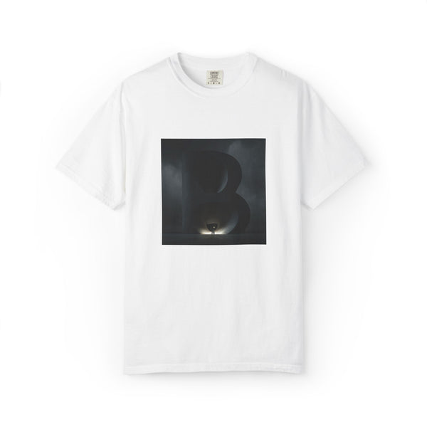 B Logo Minimalist Graphic T-Shirt