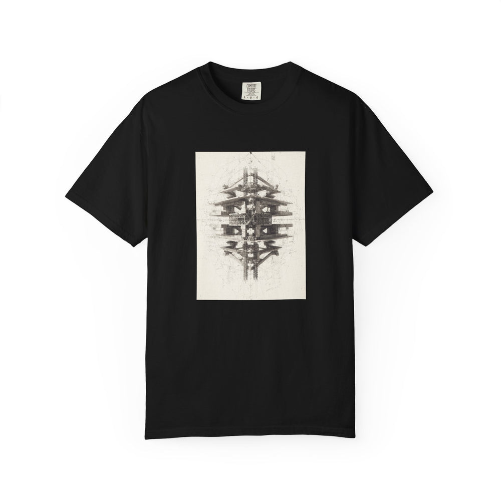 Inkform No.1 — Garment-Dyed Graphic T-Shirt
