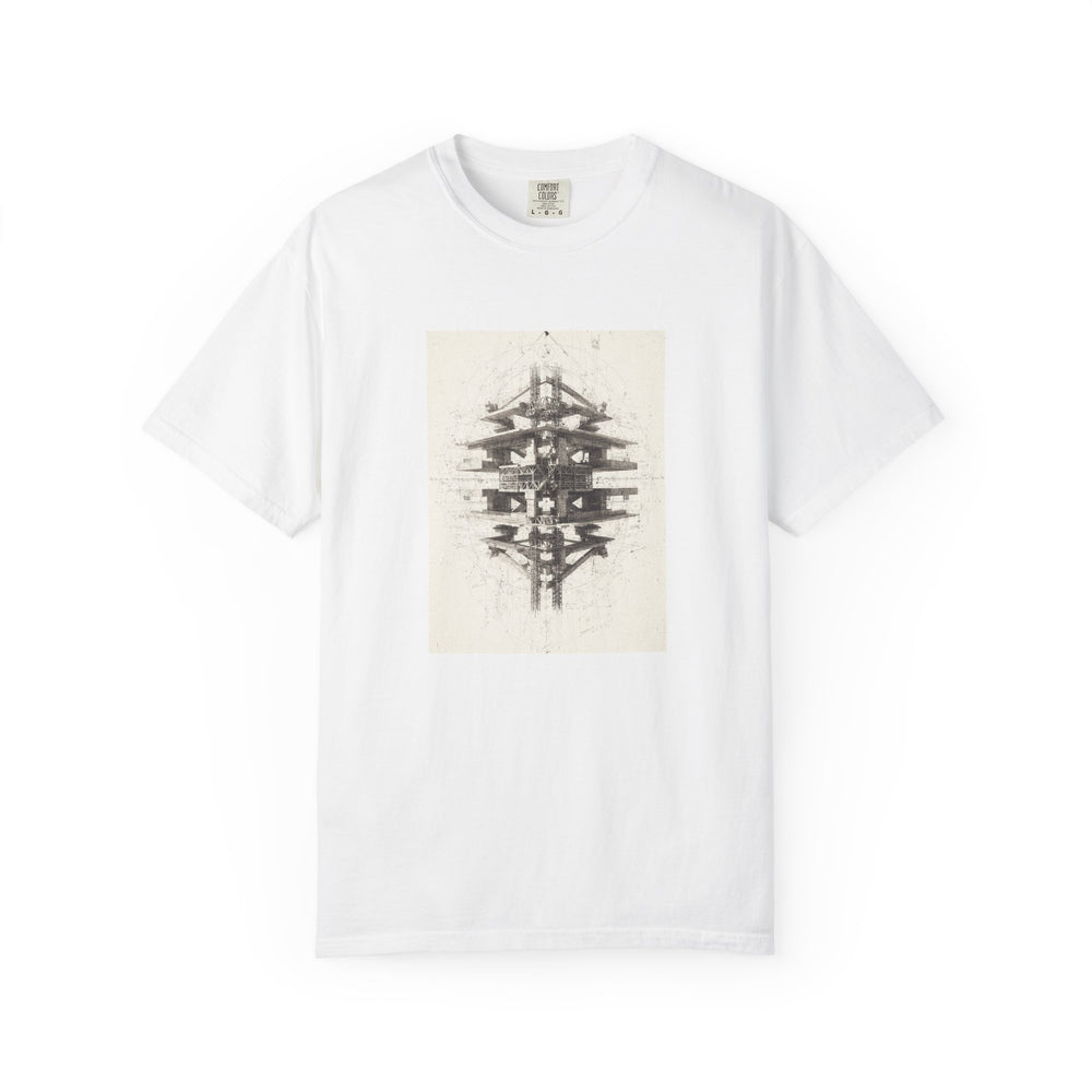 Inkform No.1 — Garment-Dyed Graphic T-Shirt